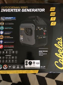 Cabelas Outdoors Generator