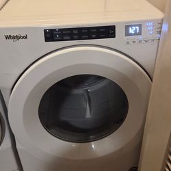 whirlpool front load dryer