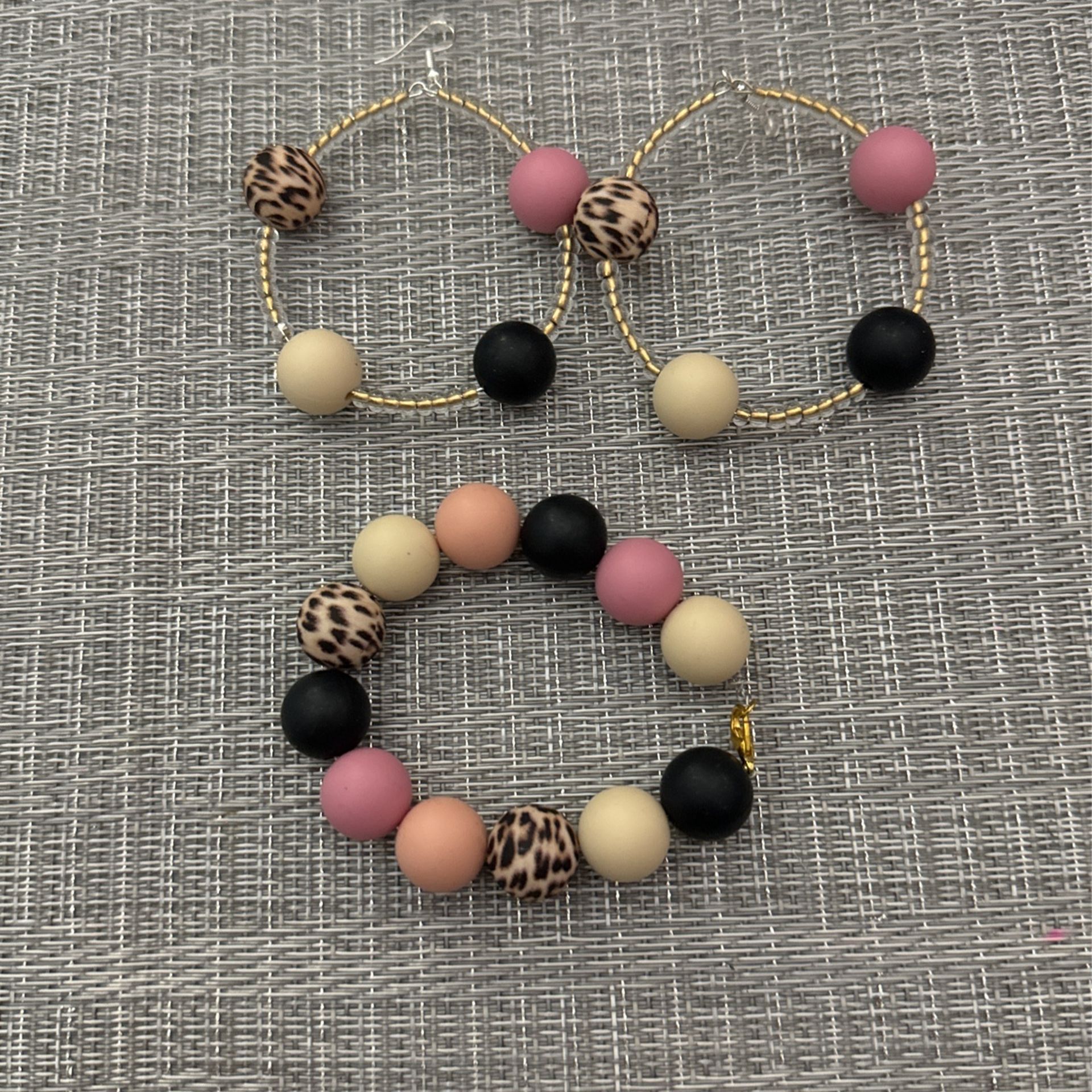 Handmade Earring And Bracelet Set