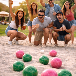 AmazonBasics Bocce Ball Set – Brand New! Ready for Fun!