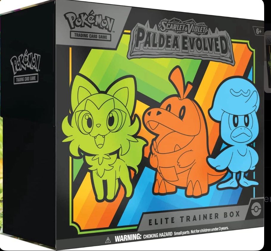 Pokemon Paldea Evolved Elite Trainer Box