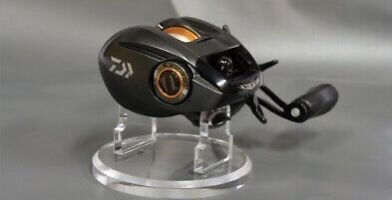 Baitcaster reel display