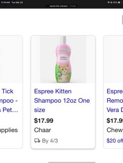 Espree Kitten Shampoo
