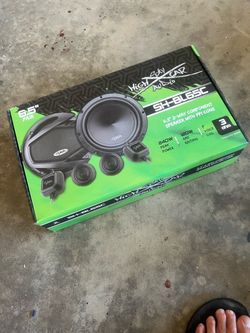 Car Audio-SH-BL65C 6.5" 2-Way Component Car Speakers