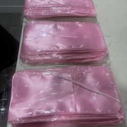 Satin Pink Sashes 