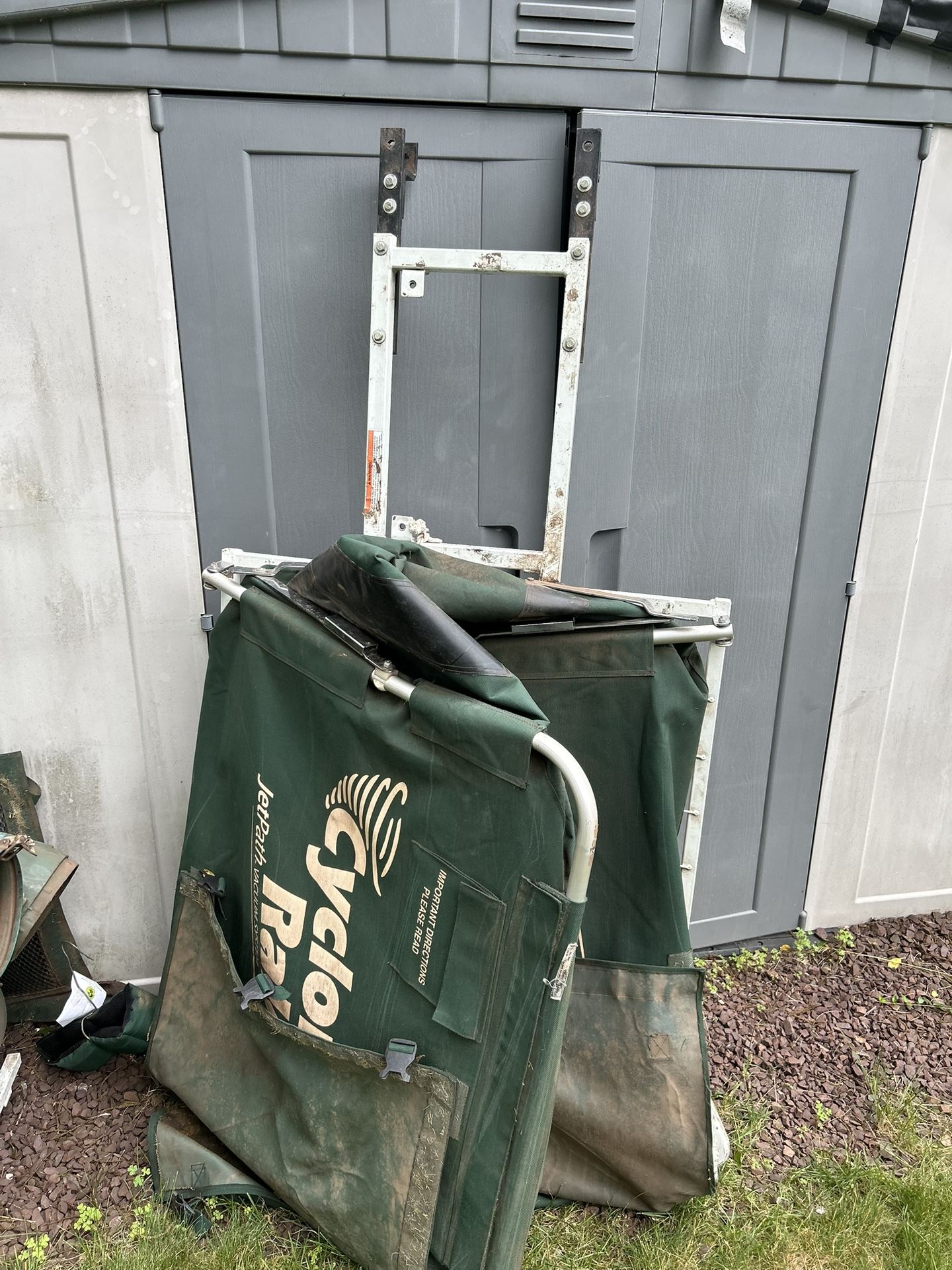 Cyclone Rake Lawn Vacuum