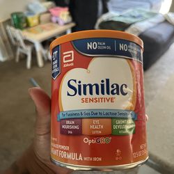 Similac sensitive formula