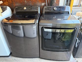 LG. WADHER AND GAS DRYER