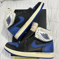 Nike Air Jordan 1 Union Fragment Royal Size 7.5