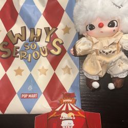 Pop Mart Why So Serious Labubu Toy Lumino Feast
