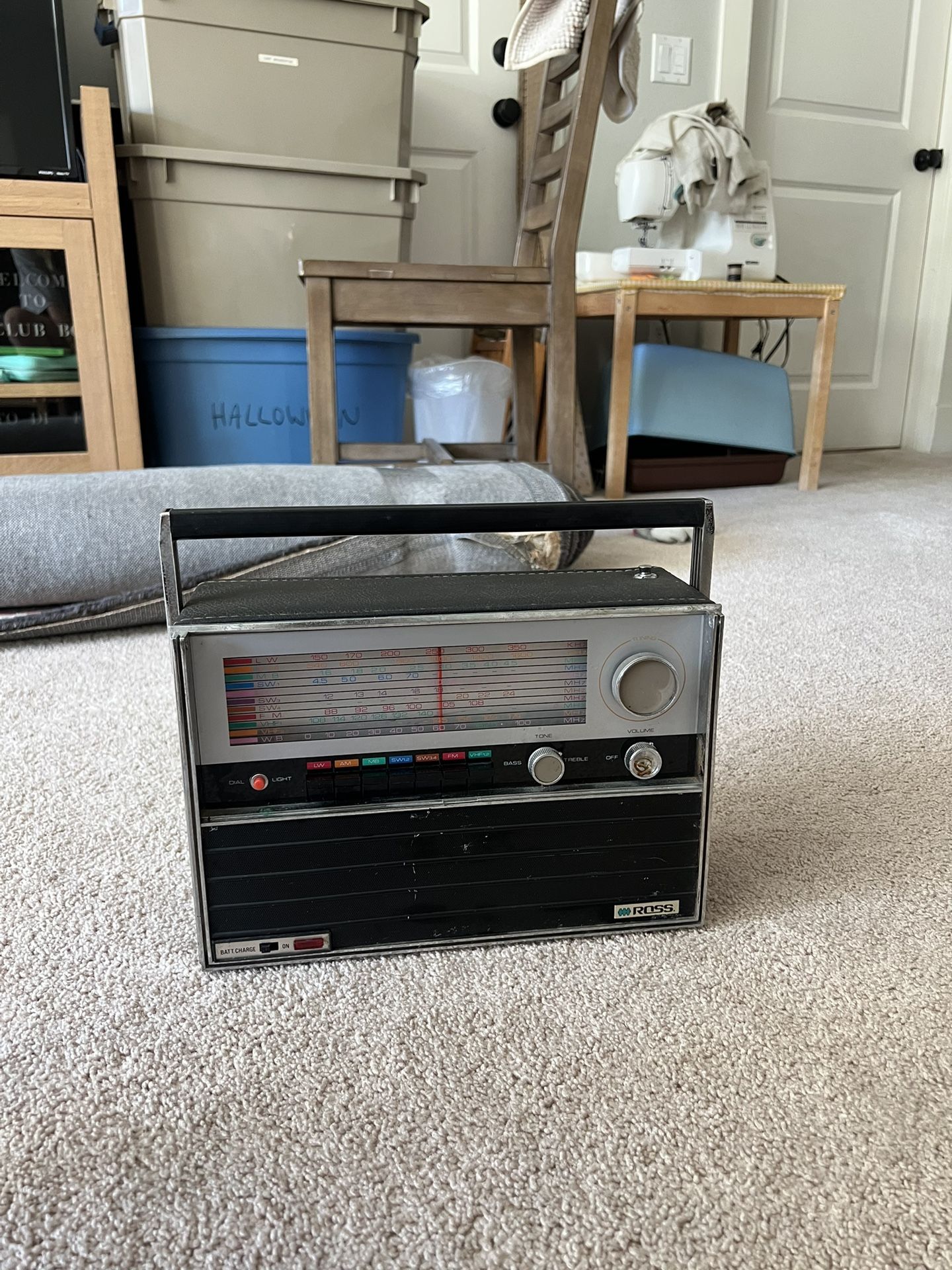 vintage ross multi-band radio model 2311