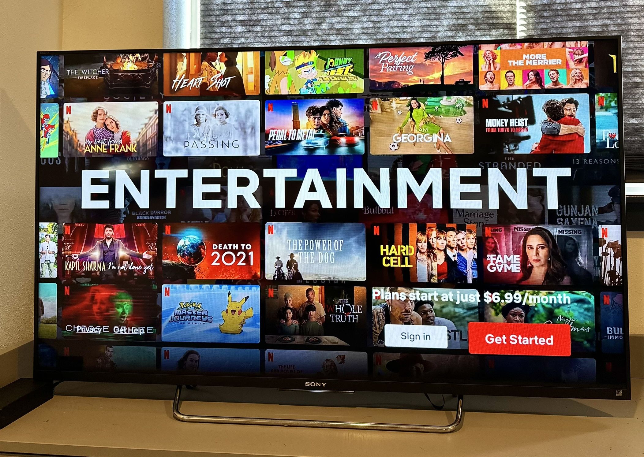 Sony Bravia Smart tv 44in