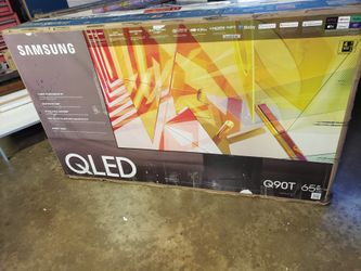 TV Samsung 65", 4k, Q60T, 240 Hz, 2020 Model, Dynamic Cristal Color, HDR, Bixby, Excellent
