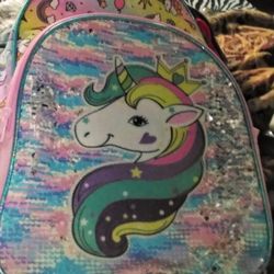 Girls 🦄 Unicorn Backpack 