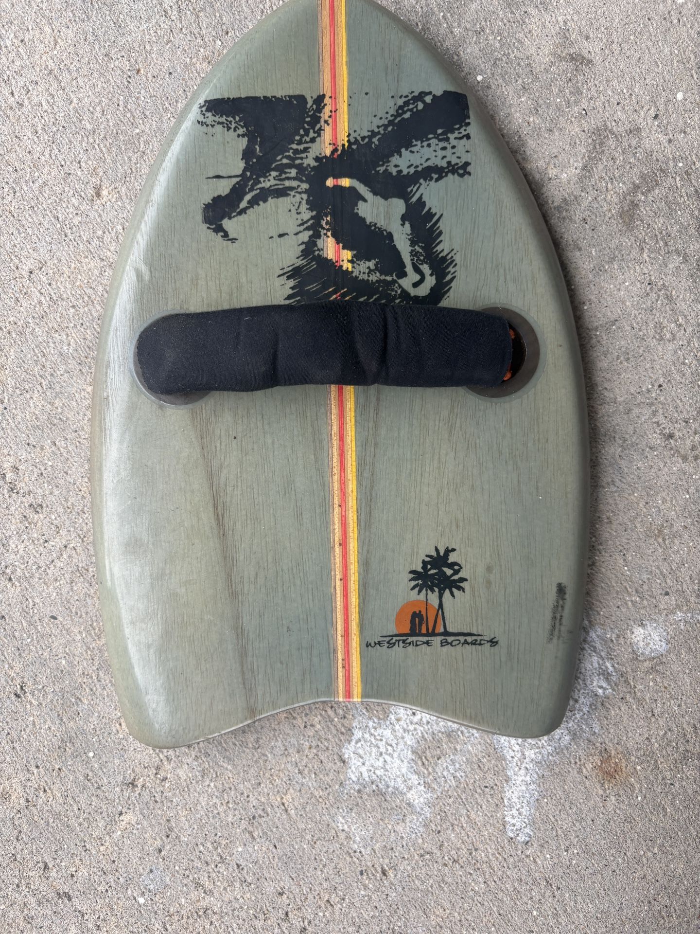 Wood Hand Plane for Bodysurfing