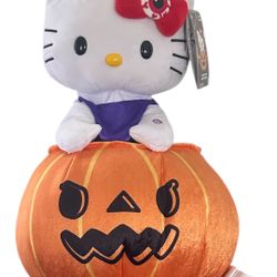 Hello Kitty in Pumpkin Plush 🎃