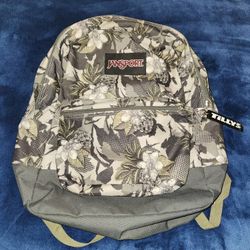 Jansport floral backpack