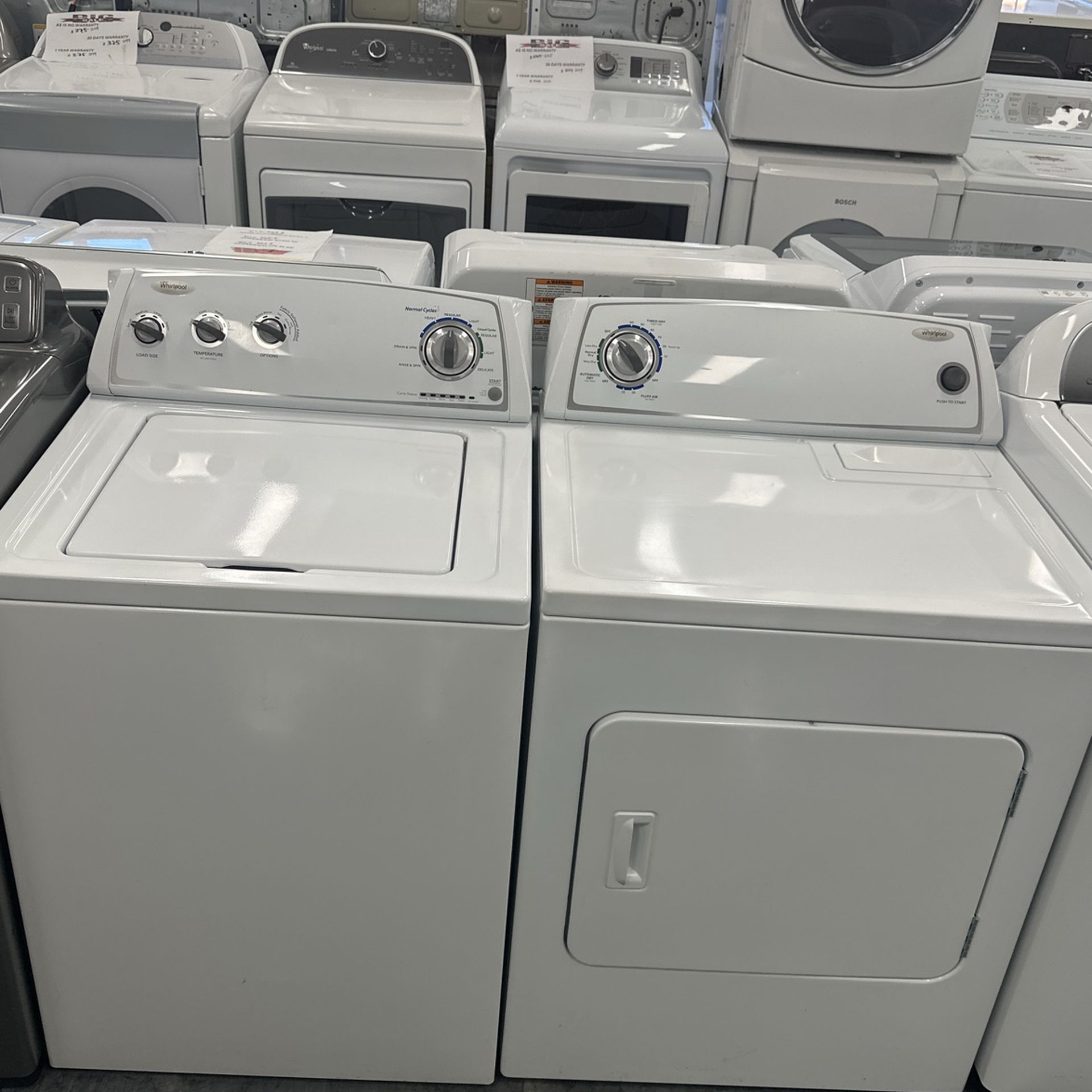 WASHER AND DRYER 