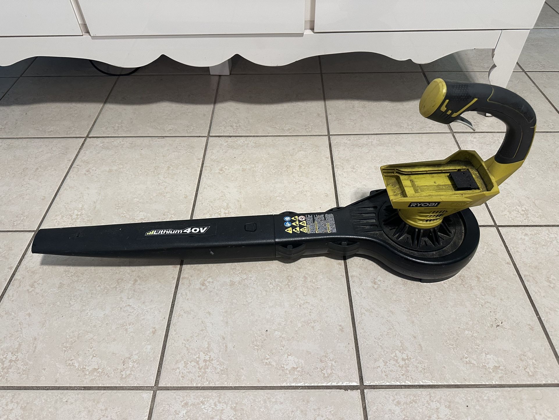 Ryobi 40v Cordless Leaf Blower