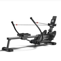 Rowing machine double scull