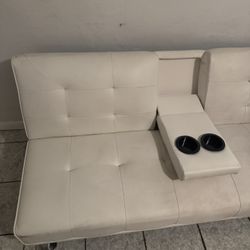 White Futon