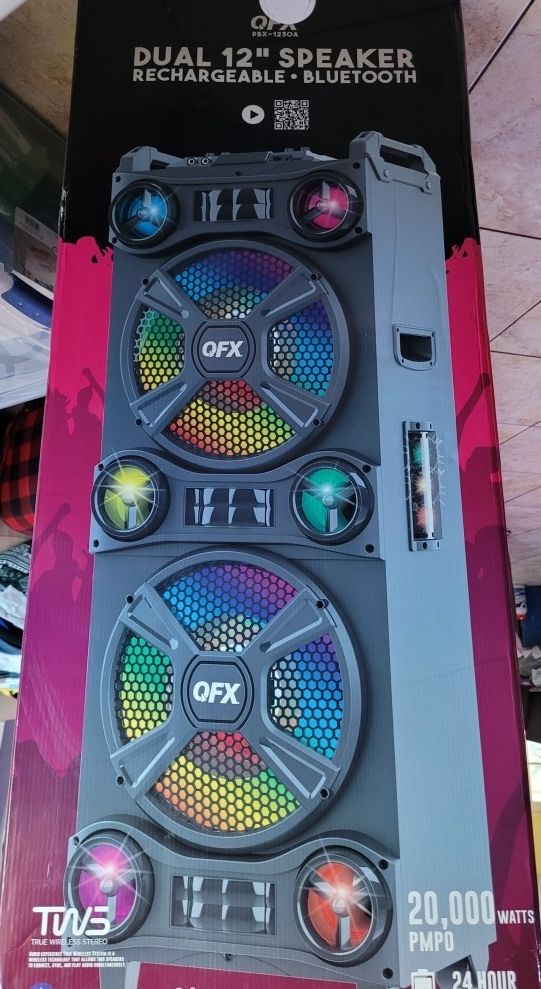 PBX-1230A 20,000 Watt Double Speaker