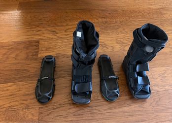 walking boot and shoe lift leveler riser