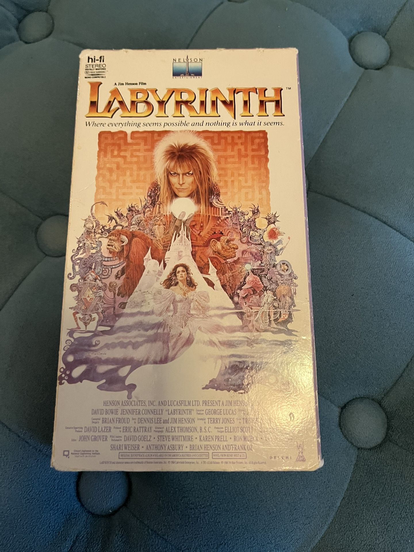 VHS - Labyrinth (original cover) 1986