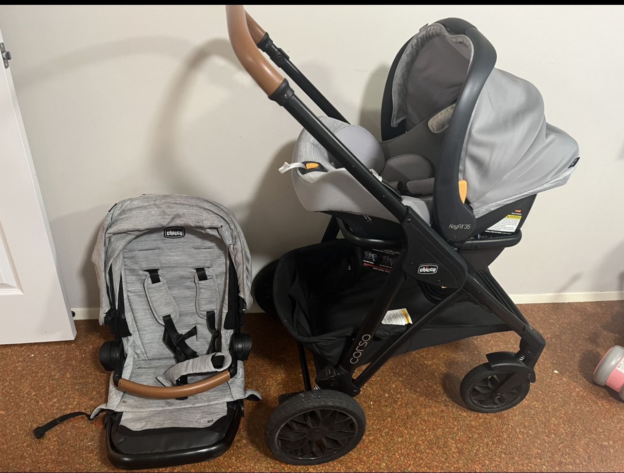 Chicco Infant Car Seat And Stroller