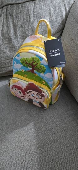 Brand New Pixar Loungefly Carl And Ellie Mini Backpack
