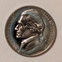 1970-S Proof Jefferson Nickel 