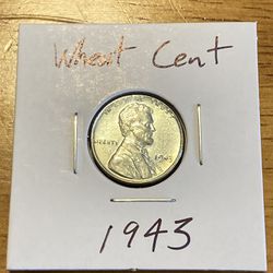 1943 Wheat Cent 