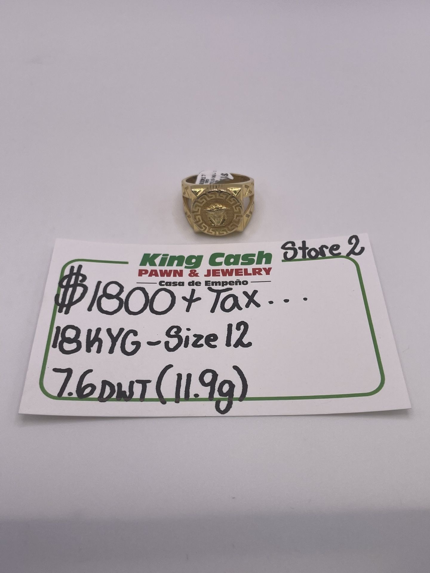 MEN RING 18KYG