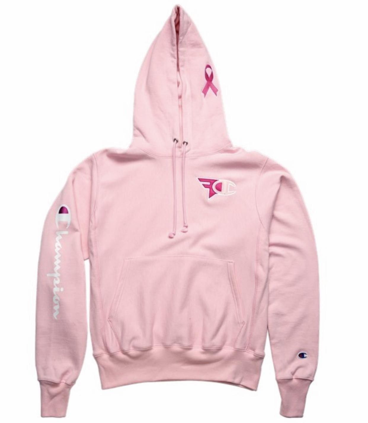 album Isaac hovedlandet FaZe Clan X Champion Pink Hoodie for Sale in Los Angeles, CA - OfferUp
