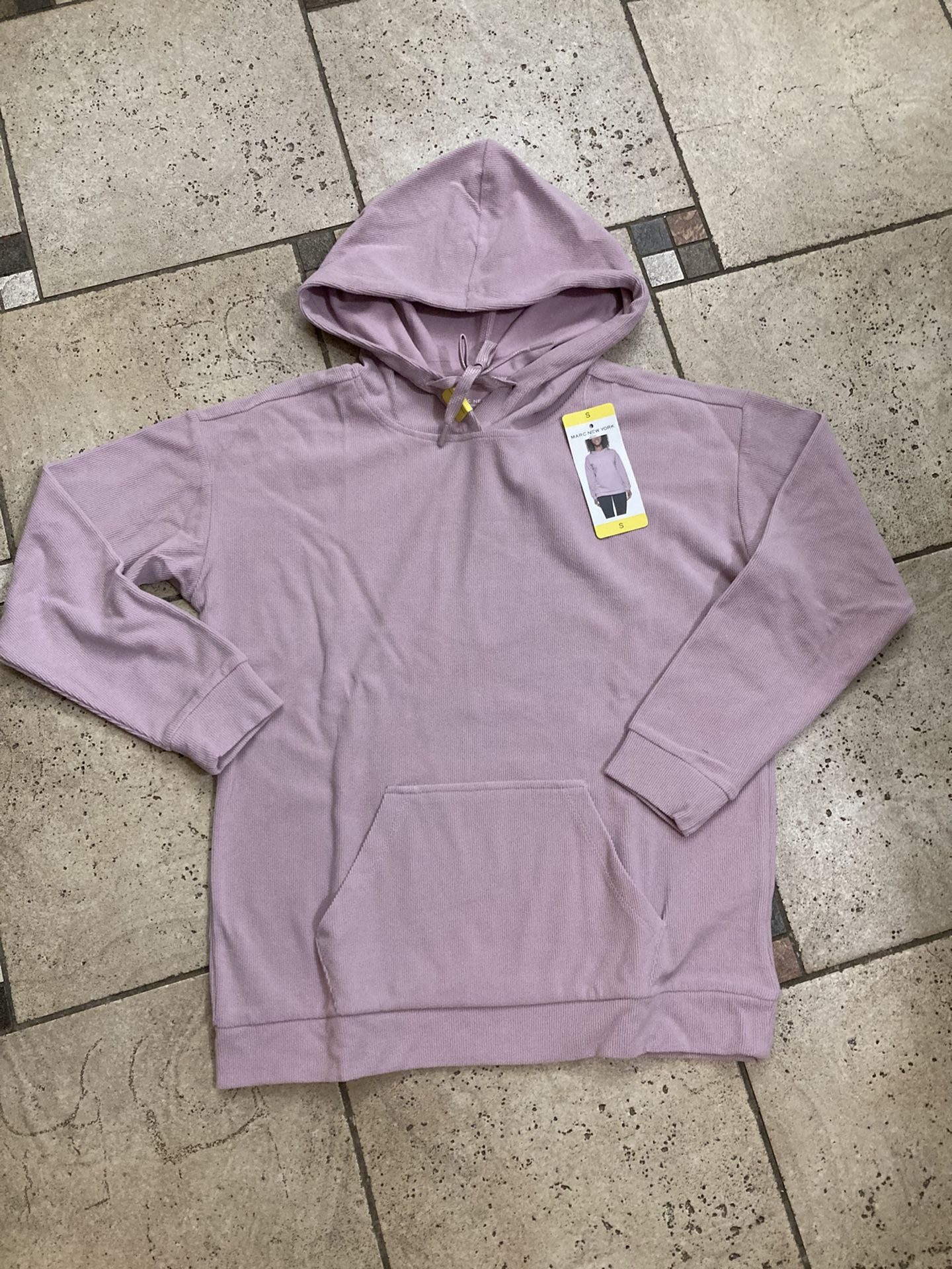 NWT Marc New York Ladies Hoodie Sweatshirt Pink size S