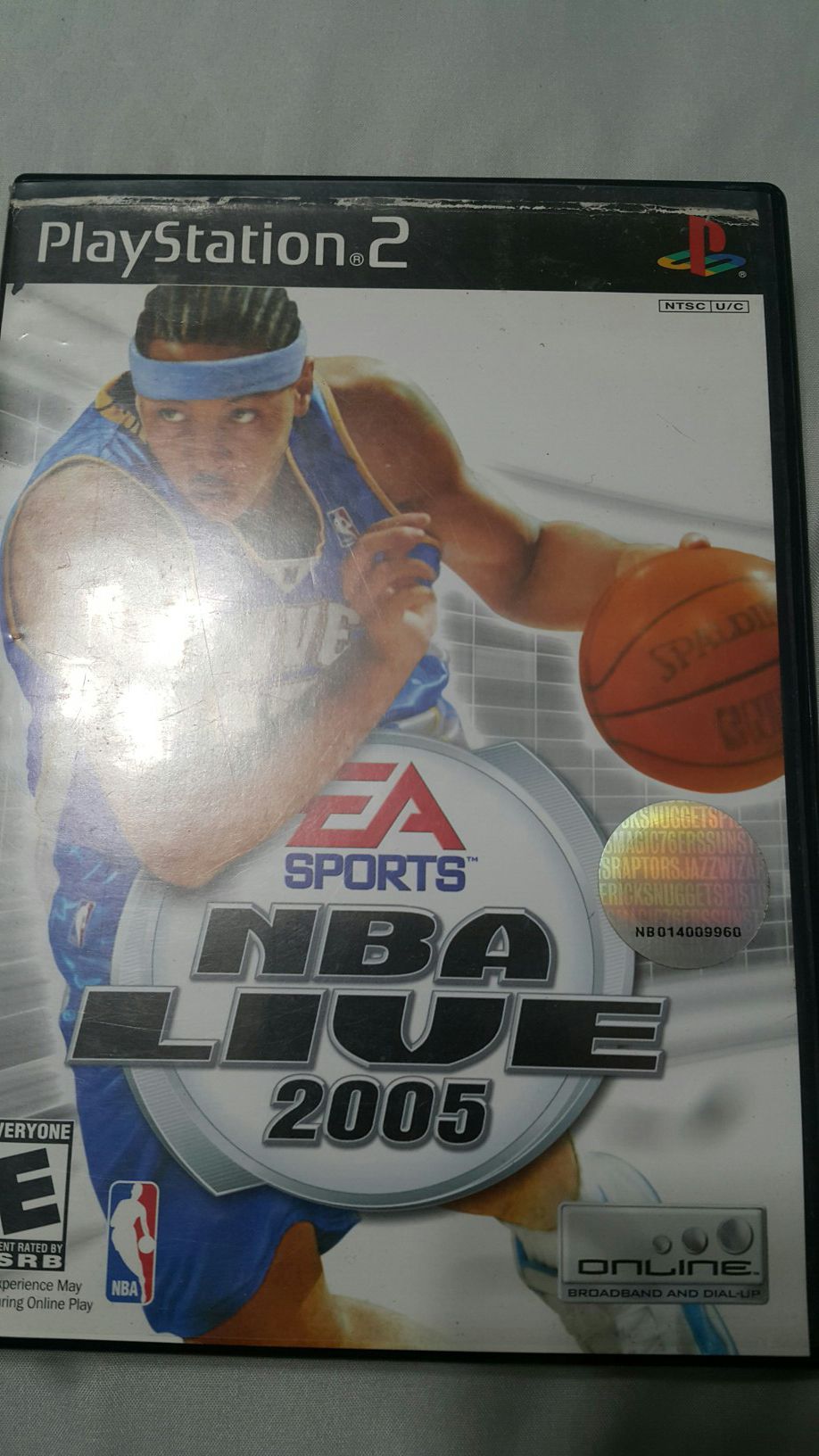 NBA LIVE 2005 FOR PS2