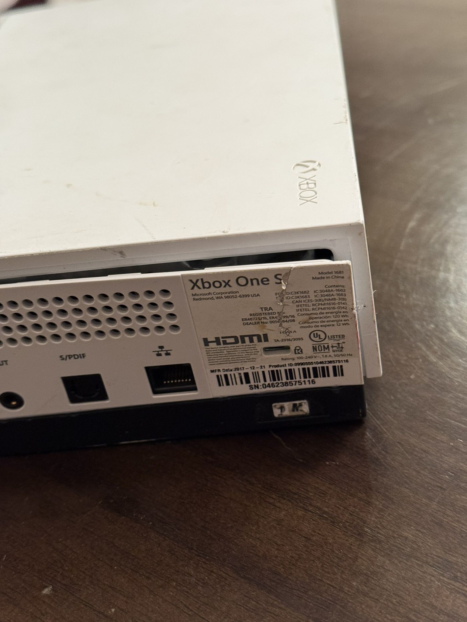 Xbox One Series S (for Parts)