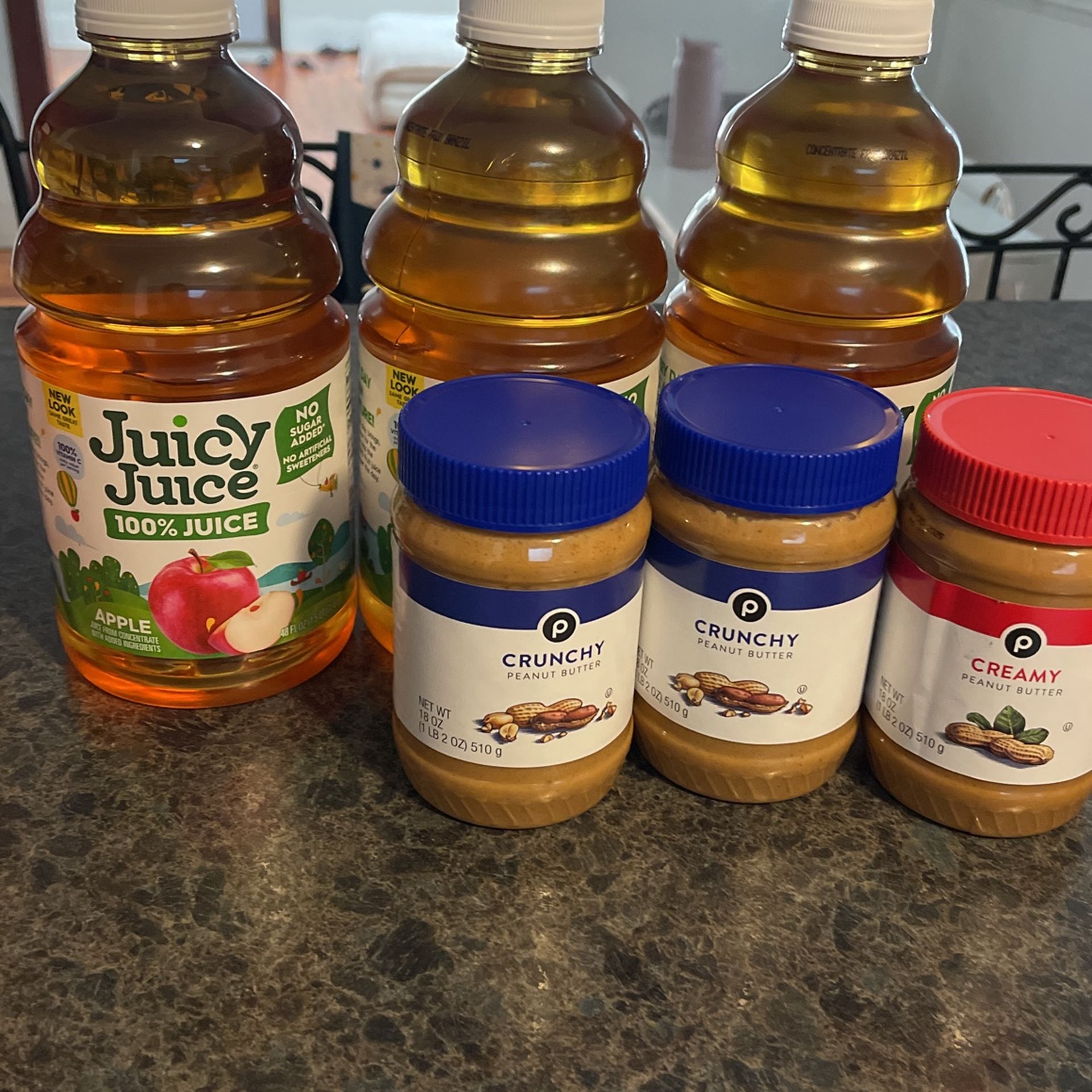 Juice / PB / Soy Milk