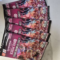 5 one piece booster packs
