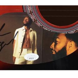 John Legend Signed 38" Acoustic Guitar (JSA certified)