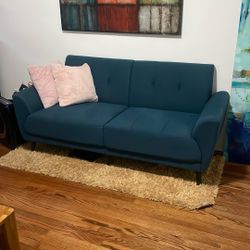 Teal Couch 