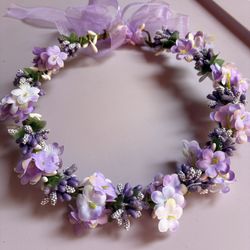 Flower Girl Crown