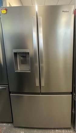 Whirlpool French Door Fridge With Water and Ice Dispenser 1499