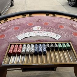 Casino Blackjack Table 