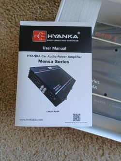 HYANKA CAR AMPLIFIER 