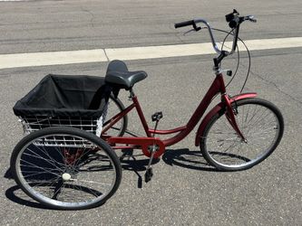 Schwinn Red 3 Wheeler Bike With Basket