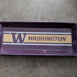 UW University of Washington Plater, plate, serving tray. New!