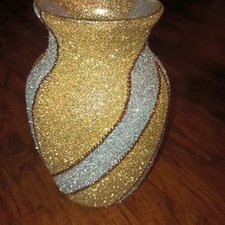 Gold & Silver Vase 