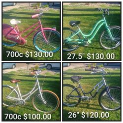 Women's Beach Cruiser Bicycles