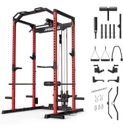 Power cage power rack squat rack weight lifting